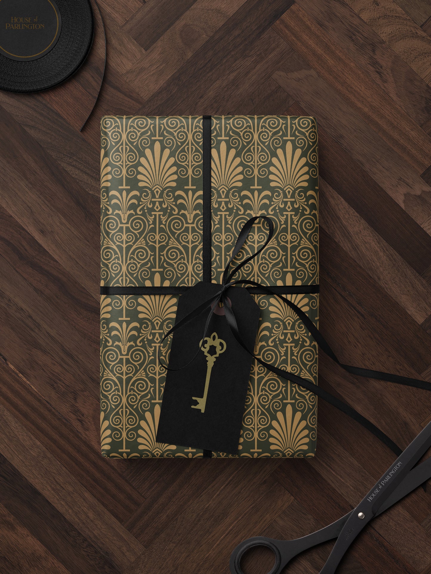 Elegant Art Deco Wrapping Paper - House of Parlington